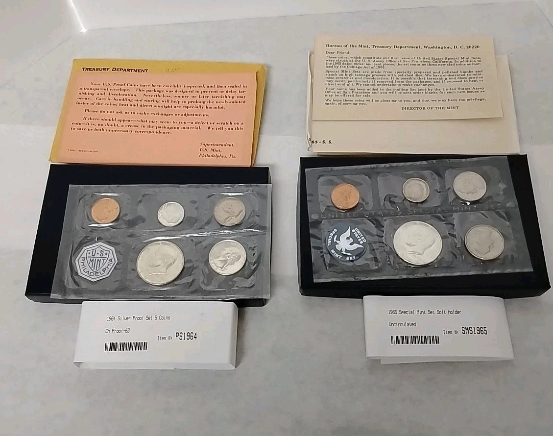 1964 Proof US Coin Mint Sets for sale | eBay