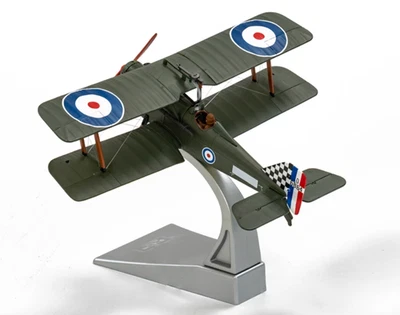 1:48 Corgi Royal Aircraft Factory SE5a RAF No74Sqn Biplane Fighter Diecast Model - Image 1 of 4