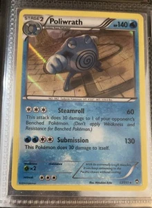 Poliwrath 17/111 Furious Fists Holo Rare Pokemon Card - Mint - Picture 1 of 1