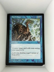Spell Blast Magic the Gathering Tempest Common Lightly Played Einzelkarte. M15 - Bild 1 von 1