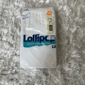 Vanity Fair neu weiß Oma Slip Höschen Gr. 10 Lutscher 3er Set - Bild 1 von 2