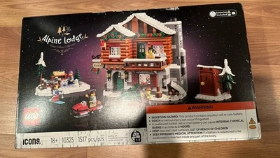 Lego 10325 Alpine Lodge Winter Village Collection Nuevo Caja Sellada No Perfecto Foto 1 de 4