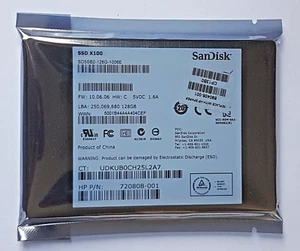 128 GB SATA III SANDISK X100 SD5SB2-128G-1006E TLC SSD 2.5" Hard Drive New - Picture 1 of 1