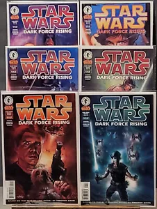 STAR WARS DARK FORCE RISING COMPLETE SET #1-6 ZAHN DARK HORSE THRAWN TRILOGY - Picture 1 of 9