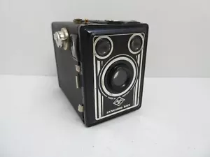VINTAGE AGFA SYNCHRO BOX CAMERA ART DECO - Bild 1 von 8