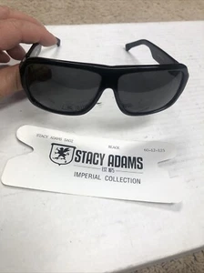 Stacy Adams Eyewear SA 02 montatura occhiali da sole uomo plastica nuovi neri - Foto 1 di 7
