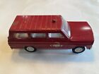 Vtg. Tonka Jeep Wagoneer Fire Chief Jeep Wagoneer Red 1960S Toy Play Fire