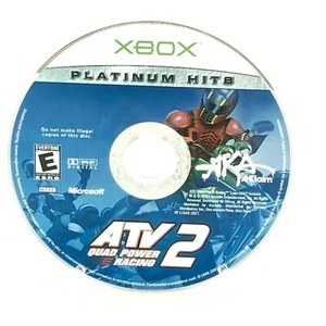 ATV Quad Power Racing 2 Original Xbox Spiel Platinum Hits nur Disc getestet - Bild 1 von 3