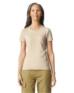 Gildan Ladies Softstyle Fitted Stylish T Shirt Casual Plain T-Shirt - G640L - Picture 1 of 22