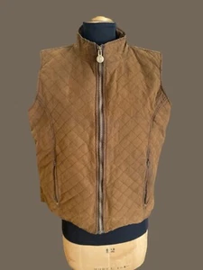 Womens Outback Trading Quilted Oilskin Vest Sz XL - Picture 1 of 8