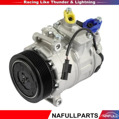 A/C AC Compressor For BMW 535i 2008-2010 3.0L l6 535i xDrive 2009 2010 3.0L l6 - Image 1 of 4