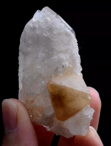 53g Natural Rare Scheelite & Crystal Calcite Mineral Specimen/Yaogangxian China - Picture 1 of 9