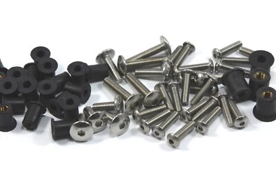 Ducati ST3 Full Fairing Stainless Steel Bolt Kit for Fairings & Wind Screen Foto 1 de 4