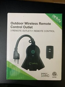 Century Productd Outdoor Wireless Remote Control Outlet - Picture 1 of 3