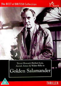 GOLDEN SALAMANDER trevor howard - herbert lom British Noir thriller DVD - Bild 1 von 1