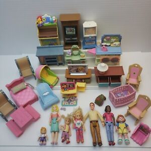 Vintage Fisher Price Loving Family Toys R Us People and  Accessories Lot Pcs Prt