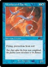 Weatherseed Faeries x4 NM Magic the Gathering  MTG Urza's Legacy, # 48