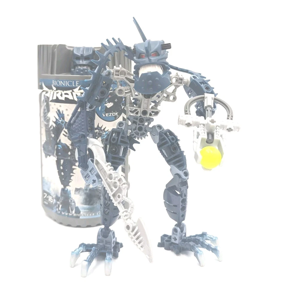 Bionicle Piraka 8902: Vezok con bote (pieza de pierna rota, como está) Foto 1 de 1