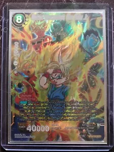 Dragon Ball Super Card Game - BT4-123 SCR - Distant Descendant, Son Goku Jr *NM* - Picture 1 of 1