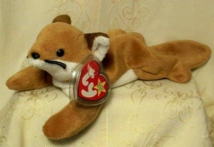 Ty Beanie Babies SLY THE FOX Stuffed Animal Beanbag Plush Toy 1996 - Picture 1 of 10