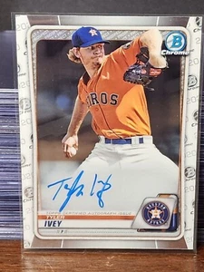 2020 Bowman Chrome - Prospect Autographs Tyler Ivey #CPA-TI (AU, RC) - Picture 1 of 2