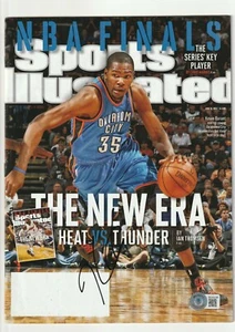 KEVIN DURANT Signed 6/18/12 SPORTS ILLUSTRATED w/ Beckett COA (NO Label) BAS - Picture 1 of 1