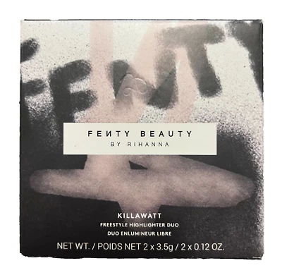 Fenty Beauty Killawatt Freestyle Highlighter Duo Lightning Dust / Fire Crystal - Image 1 of 3