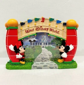 "Marco de fotos 3D Walt Disney World Entrance para foto de 4x6"" Mickey y Minnie Mouse" - Imagen 1 de 9