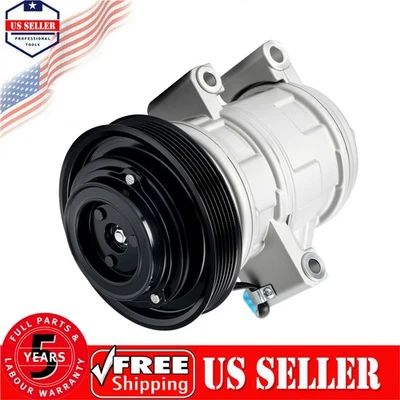 A/C Compressor Fits 2004 2008 GMC Canyon 2006 2007 Hummer H3 68337 15203089 - Image 1 of 4