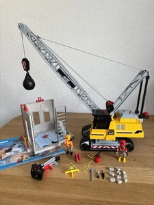 Playmobil 70442 Seilbagger mit Bauteil Abrissbirne Bagger Baustelle - Bild 1 von 12