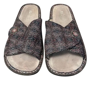 Alegria Damenschuhe Kylee Sandalen Mosaikfarben verstellbar Slipper Gr. 9 40 - Bild 1 von 6