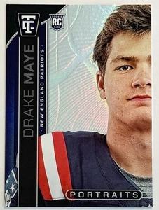 2024 Panini Totally Certified - Portraits Drake Maye #3 (RC) - Picture 1 of 2