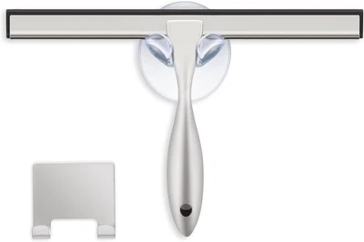 Lavavetri Doccia Multiuso per Porte Doccia, Bagno, Finestre E Vetro Auto, in Acc - Immagine 1 di 4