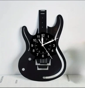 Music Vinyl Record Wall Clock,Music Room Decoration,Music Theme Wall Clock Led - Picture 1 of 2