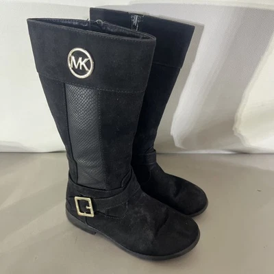 Botas Michael Kors Niña Talla 13 Negras Foto 1 de 4