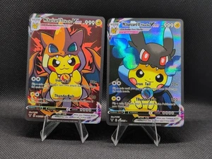 Lindo Cosplay Doujin ACG HOLO Tarjeta Pikachu Charizard X + Y Charizard Casi Nuevo - Imagen 1 de 1