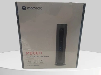Motorola MB8611 DOCSIS 3.1 Multi-Gig Cable Modem - Image 1 of 4