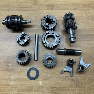 Honda OEM 1986 Fourtrax TRX 125 2x4 Sub Transmission Shift Forks & Drum Hi/Low - Picture 1 of 15