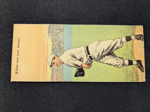 1911 Mecca Doppia Folder Baseball Card # Wiltse / Merkle - New York Giants - Foto 1 di 3