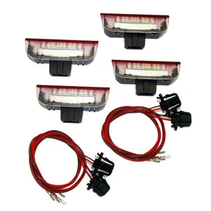 For Golf 6 7 Jetta MK5 MK6 4Pcs Car LED Door Warning Light Welcome Projector - Picture 1 of 10