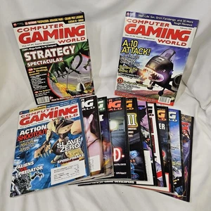 Computer Gaming World Magazine Complete Year 1999 Issues 174-185 VTG PC News - Picture 1 of 15
