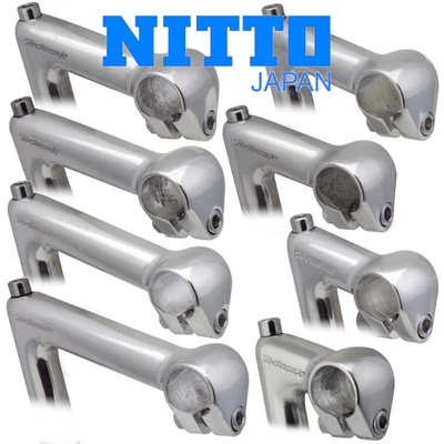 Nitto Technomic NTC-225 Silver 22.2mm Long Quill Stem 26.0mm Clamp Pick Length - Image 1 of 2