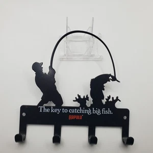 Wall Mounted  Key Organizer Hanger Hook Rack Fishing Rapala  - Free Shipping - Picture 1 of 3
