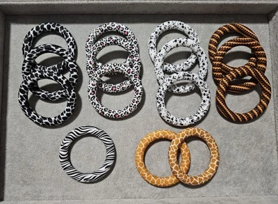 Lot of 15 pcs Silicone Rings 65mm Foto 1 de 2