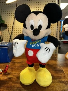 Juguete de peluche Disney Mickey Mouse Clubhouse Hot Diggity perro baile y juego PROBADO* - Imagen 1 de 6