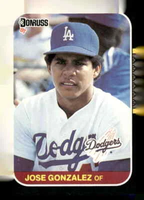 1987 Donruss #525 Jose Gonzalez - Image 1 of 2
