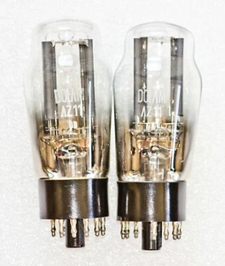 DOLAM TELAM ZWLE AZ11 NOS TUBES MATCHED PAIR TESTED STRONG rgn1064 AZ1 - Picture 1 of 5