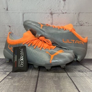 Puma ULTRA 2.4 FG/AG Mens Soccer Cleats Diamond Silver 106698-01 Men’s Size 7.5 - Picture 1 of 13