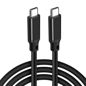 10' USB-C to USB-C Fast Charging Cable Type C Quick Data SYNC Braided Cable - Picture 1 of 4