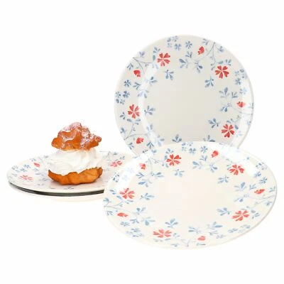 Ritzenhoff Julia Blume blau 4er Set Kuchenteller Dessertteller floral Blüten - Bild 1 von 4